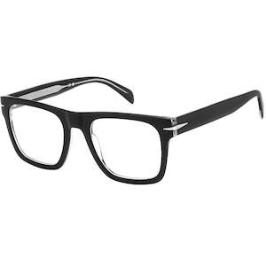 Eyeglasses: Db 7020 807 53 Black Clear