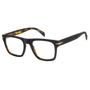Eyeglasses: Db 7020 Wr7 51 Blk Havan Clear
