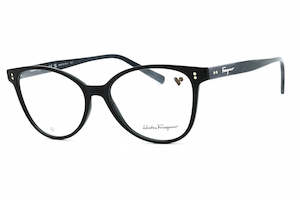 Eyeglasses: SALVATORE FERRAGAMO SF2948 004 Eyeglasses Black Gray Frame 54mm