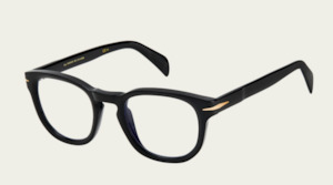 Blue Light Glasses: Db 7050/bb 807 47 Black Clear