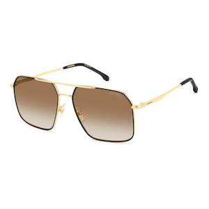 Carrera Eyewear: Carrera 333/s 2m2 86 59 Black Gold Black Brown