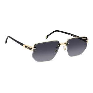 Carrera Eyewear: Carrera 1070/s Gold Black Dark Grey Shaded 60 Rhl