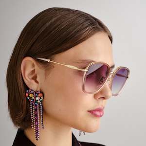 Camilla Eyewear: Camilla Luxor Life | Vintage Rose Splice/ Gold