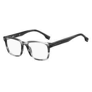 Hugo Boss Eyewear: Boss 1320 Strpd Gry / Clear