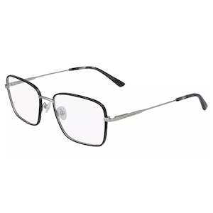 Calvin Klein: Calvin Klein Men's Charcoal Tortoise Square Eyeglass Frame - CK20114 022