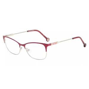 Carolina Herrara Eyewear: Carolina Herrera Women's Cherry Browline Cat Eye Eyeglass Frame CH0074-0YEP-16