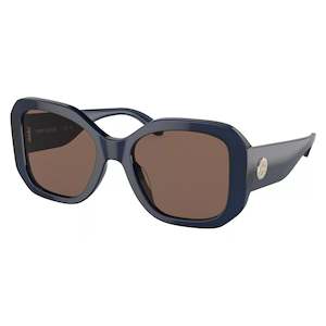 Tory Burch Women's Transparent Navy Butterfly Sunglasses - TY7183U 165673 52