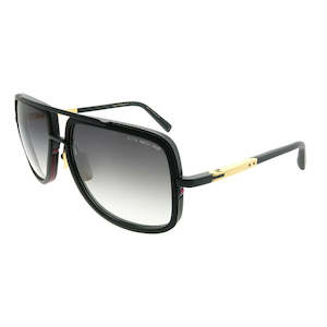 Dita: Dita Mach-One DRX-2030 G-BLK-18K Matte Black Sunglasses Dk Grey Gradient AR Lens