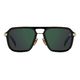 David Beckham Db 7136/s 2m2 Mt 56 Black Gold Green Mirror