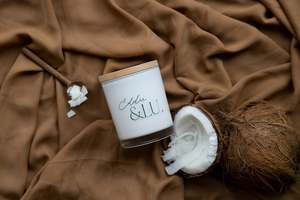 Candles: Warm Ginger Coconut Wax Candle