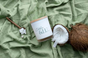 Candles: Coconut & Lime Coconut Wax Candle