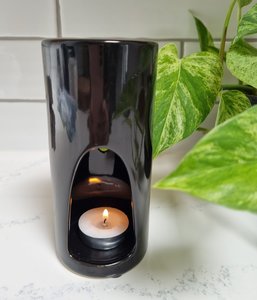 Wax Melt Burner - Black Gloss - Eddie & Lu