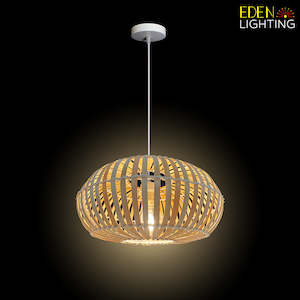 General: 8008B BN Conch pendant light