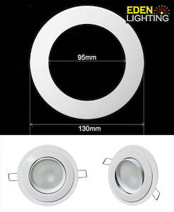 Led Downlights: Downlight ring WH-130