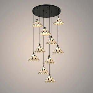 Ceiling light Color change Chrome Modern 800mm 7800