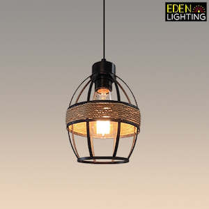 Lamp Shades: Pendant light Iron Black HY11