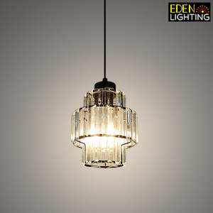 Lamp Shades: Pendant light Iron Black  Q44