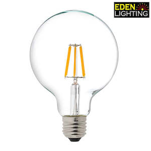 E27 Light Bulbs: HZ E27 G125 LED 6W
