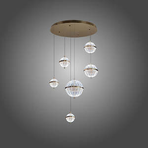 Wood Pendant Lights: Natural Lamp shade 9031