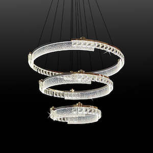 Wood Pendant Lights: Pendant light shade Natural Bamboo 8200-300mm-KONG