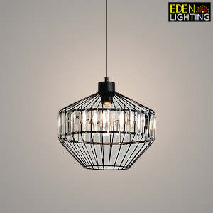 Pendant light Iron Black 8798-B