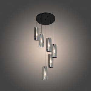 Downlight Parts 1: Round PLATE-400 bk with ED76