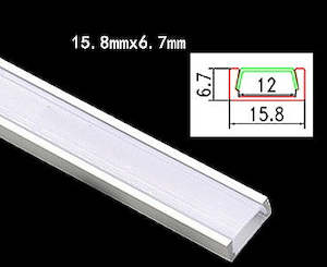Downlight Parts 1: Aluminum Extrusion (Surface) per meter