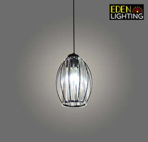 No Earth Waire: Pendant light shade Black  x12