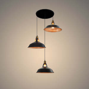Pendant Light LED Black  8776