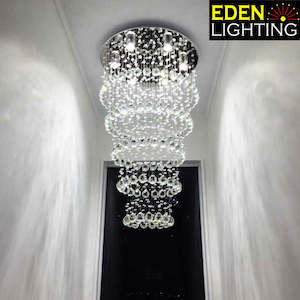 Entrance Light Standard High Entrance: Chandelier Crystal Chrome 2328-1.2M