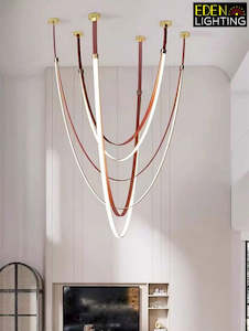 Stairway Light Stairway With Void: Leather belt