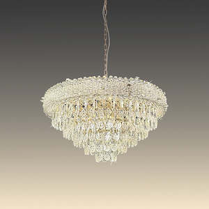 Pendant light LED Color change Modern Chrome  9321/800mm