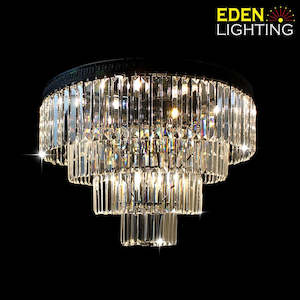 Contemporary Chandeliers: Modern Chandelier Black 9263-700mm