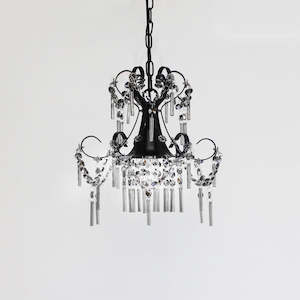 Antique Chandeliers: Chandelier Crystals Black 9220