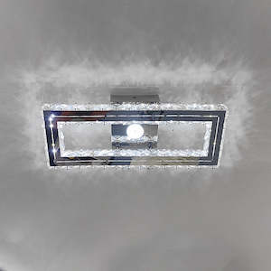 Modern Ceiling Light Color Change Chrome 6053 sm