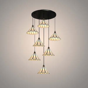 Lamp Shades: Pendant light Black Sun18-600 with 3216