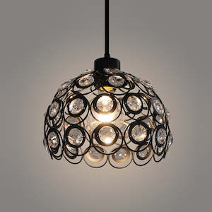 Lamp Shades: Pendant Light Shade Black X6-250mm