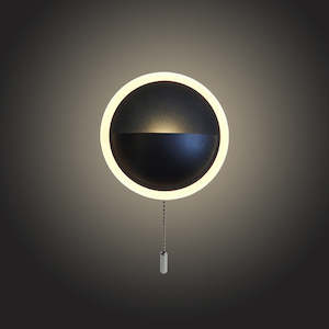 LED Wall light Black W9140