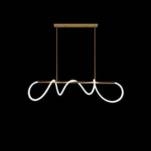 LED Pendant light Brass color 20317-1.2m