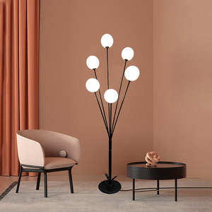 LED Floor lamp Black 10060-6