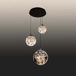 Pendant Lights More: LED Pendant light Glass 6008-400mm