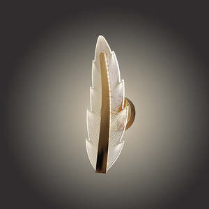 LED Wall light Brass color 2654