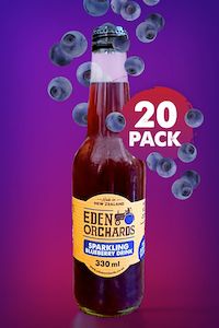 Only Blueberry: Sparkling Blueberry Drink - 20 x 330ml