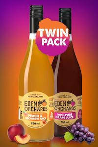 Twin Pack - Grape and Peach & Nectarine Mix