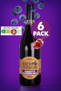 Only Cherry: Cherry & Blueberry Juice - 6 x 750ml SGD