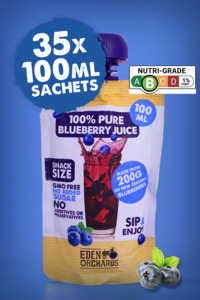 Our Juice Range 1: 35 x 100mL Blueberry Juice (SGD)
