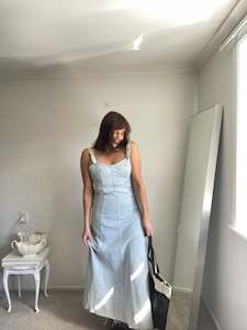 Women Men: ABRAND 'Atomic' denim dress RRP$170 (6-8)