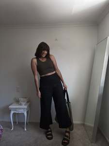 DISSH linen pants RRP$169 (12-14)