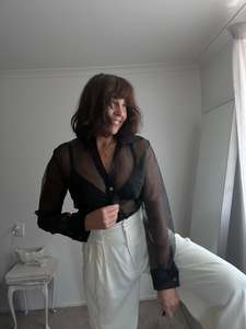 Latest Collection: VINTAGE sheer shirt (12)