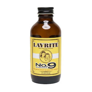 Layrite - No. 9 Bay Rum Aftershave 118ml